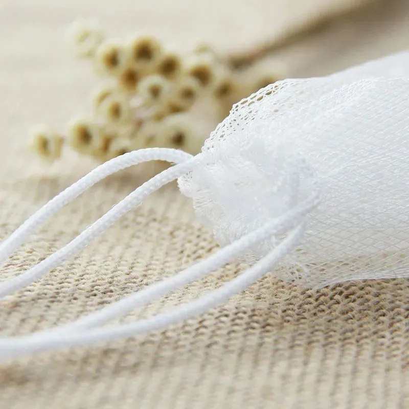 1 Túi Lưới Đựng Xà Phòng Tạo Bọt Tiện Dụng