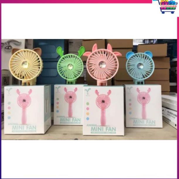 QUẠT MINI CẦM TAY GẤP GỌN ANIMAL MINI FAN-siêu mát, sạc đầy pin nhanh chóng- dùng lâu | BigBuy360 - bigbuy360.vn