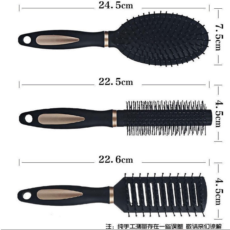 Lược chải tóc, Lược gỡ rối chống rụng tóc, Lược tròn, lược bán nguyệt, lược Oval cao cấp