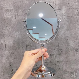 Gương để bàn 2 mặt sang chảnh