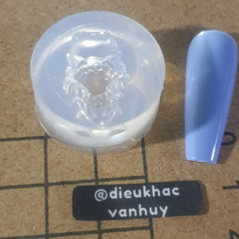 DIY - Khuôn charm búp bê dễ thương - Làm charm nail 3D, phụ kiện trang sức hoa tai, cài áo, kẹp tóc thời trang