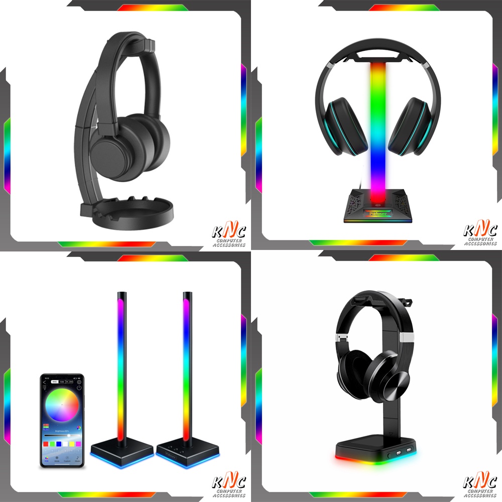 Giá Treo Tai Nghe Gaming, Các Phiên Bản Phổ Thông Đến Có Led Có Cổng Mở Rộng USB và 3.5