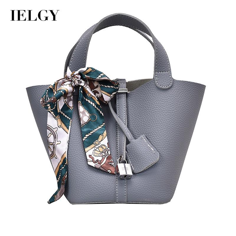 IELGY Túi Xách Đeo Vai Vải Lụa Cỡ Lớn Thời Trang Dành Cho Nữ