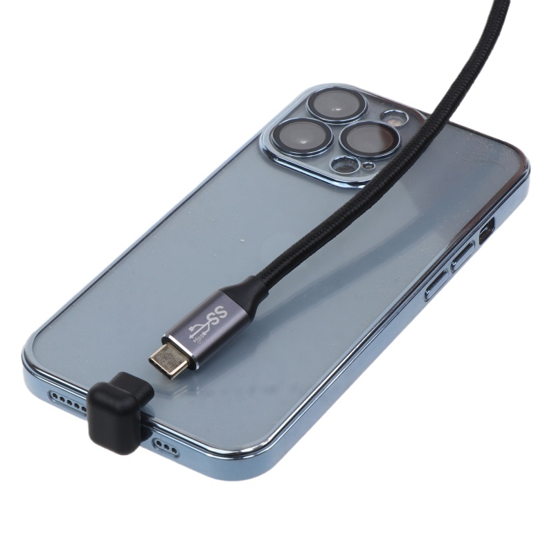 Đầu Chuyển Đổi 8 Pin Chống Ăn Mòn 180 Độ Cho Điện Thoại Thông Minh iOS° Đầu Chuyển Đổi Chuyên Dụng Chất Lượng Cao