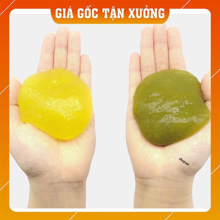 Miếng Bùn dẻo, Gel Silicon lau bụi, vệ sinh nội thất xe hơi, điện thoại, máy tính hiệu quả [SIÊU RẺ]