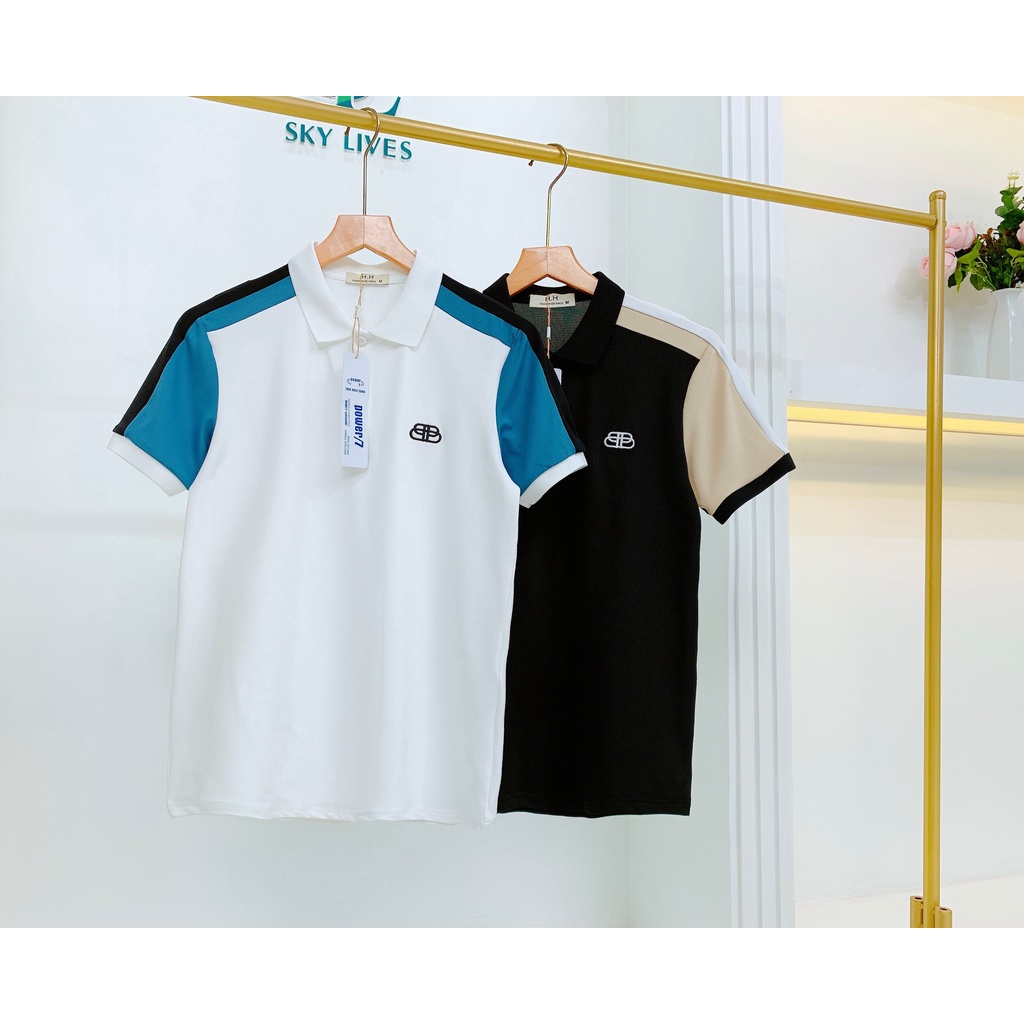 Áo POLO nam cổ bẻ, vải Cotton hàng Quảng Châu
