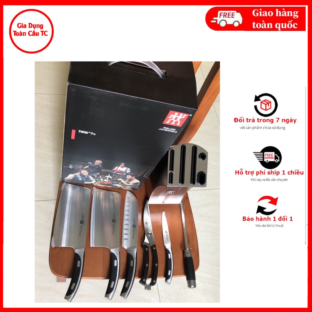 Bộ Dao Đức Hiệu Zwilling Gồm 7 Món Rất Đẹp Và Chất Lượng