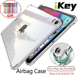 Ốp Máy Tính Bảng TPU Trong Suốt Có Túi Khí Cho iPad Pro 11 12.9 2021 Mini4 5 7th gen 8th gen 10.2 6th gen 9.7 Air 3 10.5 Air 4 4th gen 10.9 inch 2020 2018 2017