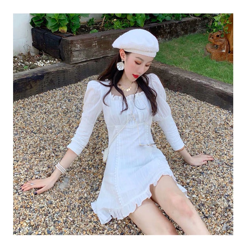 Đầm Màu Trơn Thời Trang Mùa Hè Ngọt Ngào Dành Cho Nữ