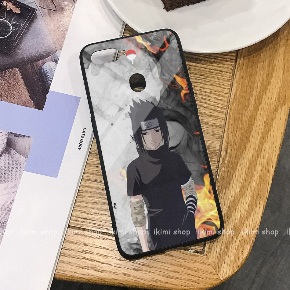 Ốp kính cường Naruto cho Oppo: f5/a73/a75/a79, f7, f9/a7x/realme2pro, a7/a5s