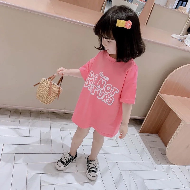 [SALE BỎ MẪU] - Váy bé gái - Váy cotton dáng suông in hình hoạt hình cho các bé gái cưng xỉu (08-15kg) - Tiệm Nhà Su