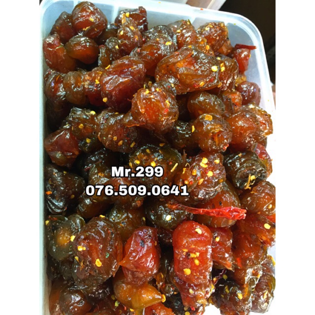 Mứt mận rim lắc muối ớt gói