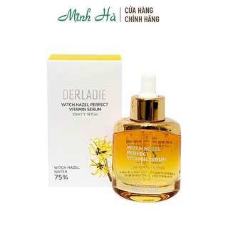 Tinh chất Derladie Witch Hazel Perfect Vitamin Serum 35ml chiết xuất cây phỉ giúp giảm mụn