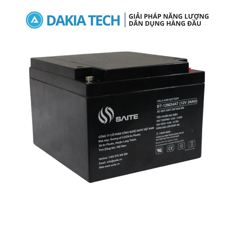 Ắc quy Saite 12V 24Ah Model BT-12M24AT