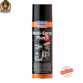 Chai xịt tẩy gỉ sét, bôi trơn đa năng Liqui Moly Multi-Spray Plus 7 3305 500ml