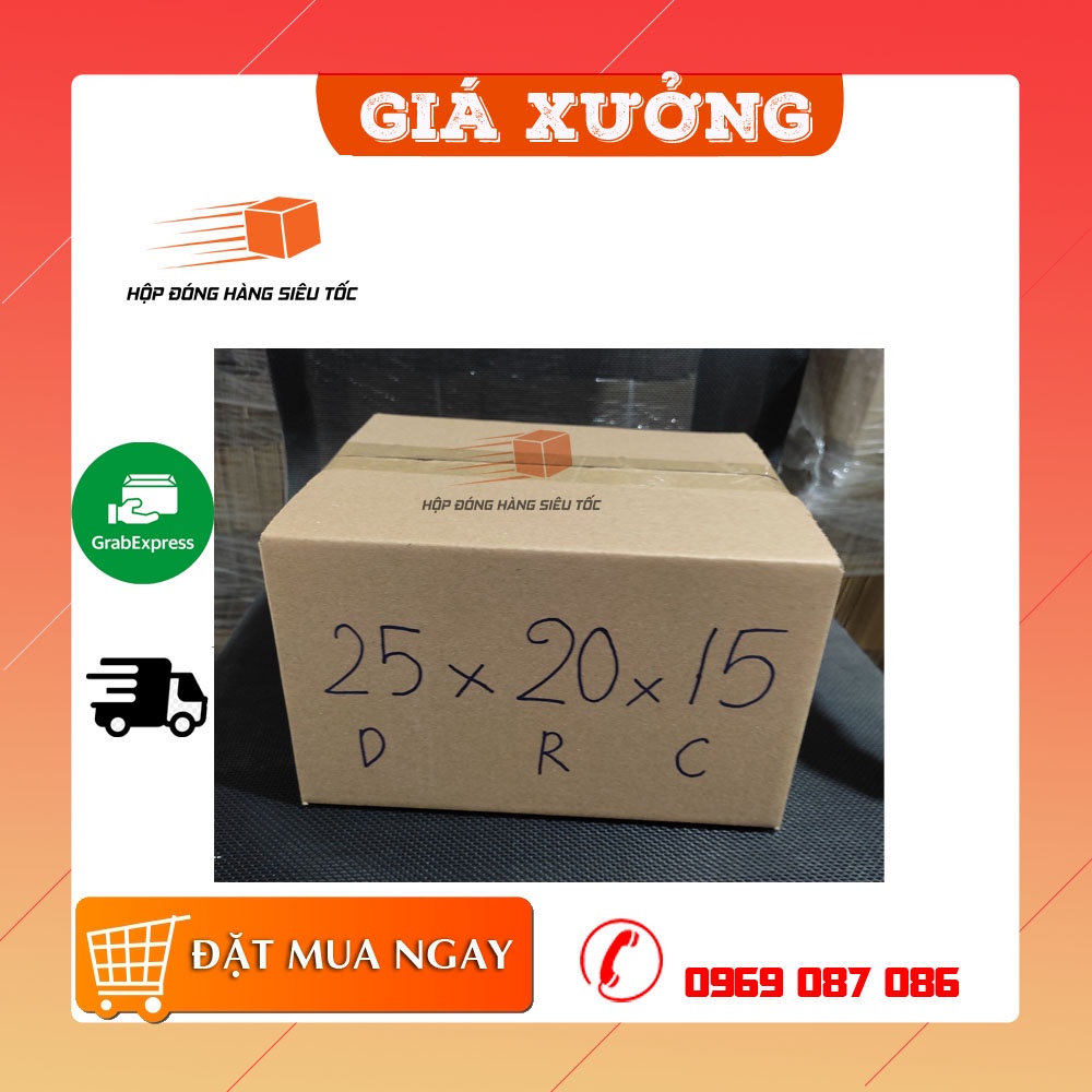 25x20x15 1 hộp carton