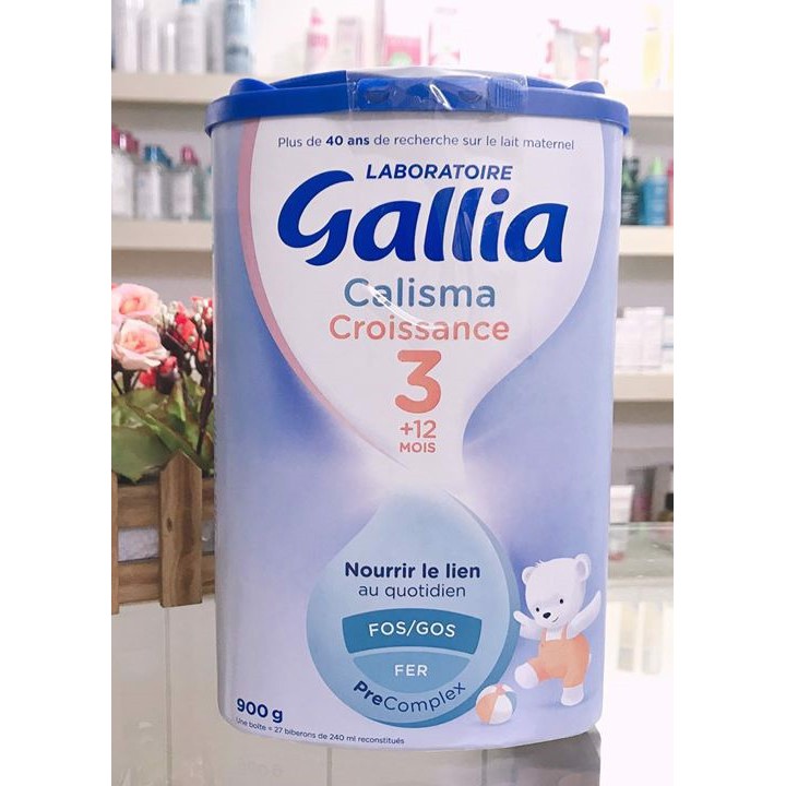 SỮA GALLIA Pháp SỐ 3 - 900g dành cho trẻ từ 12-36 tháng tuổi