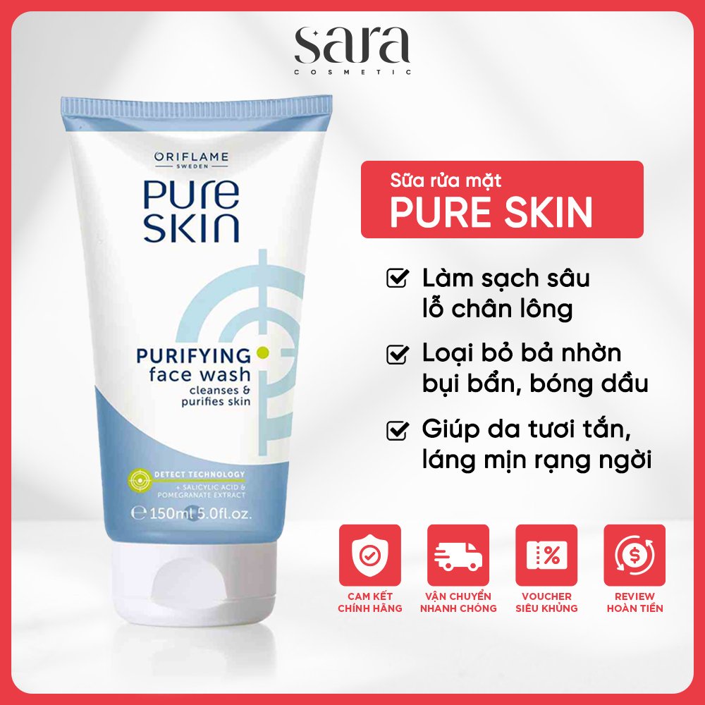 SỮA RỬA MẶT  - Pure Skin Purifying Face Wash