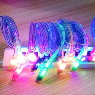 Dây cáp sạc Micro USB có đèn LED phát sáng