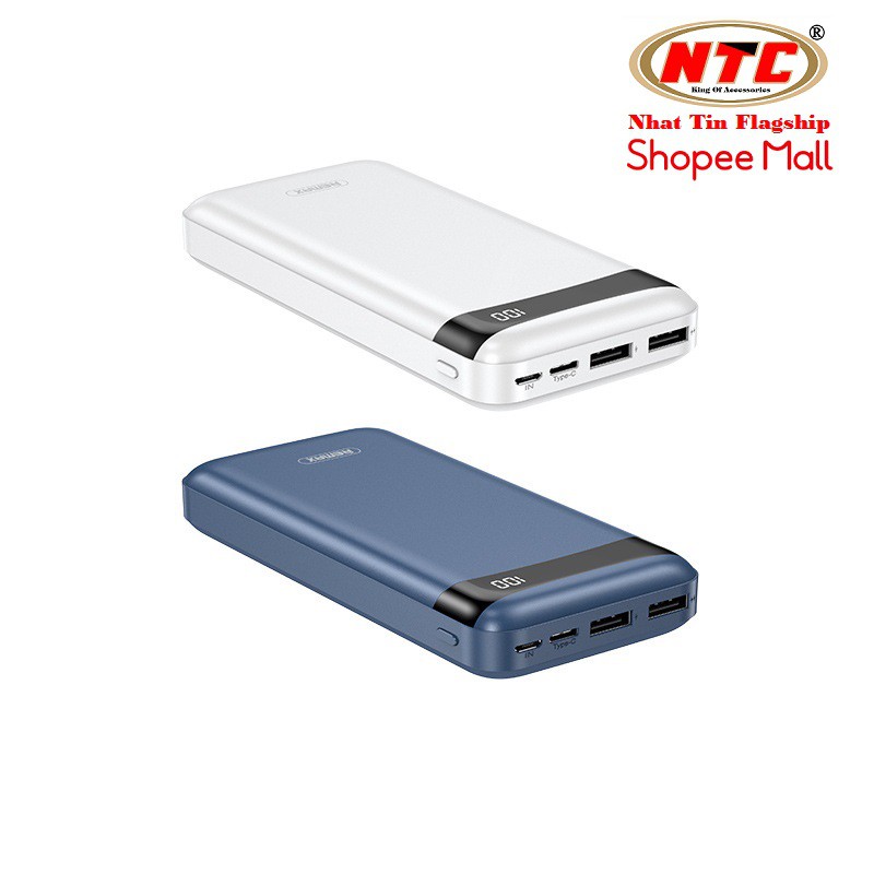 Pin sạc dự phòng Remax RPP-259 20000mAh Green Series, 2 cổng input / output - Hãng phân phối chính thức