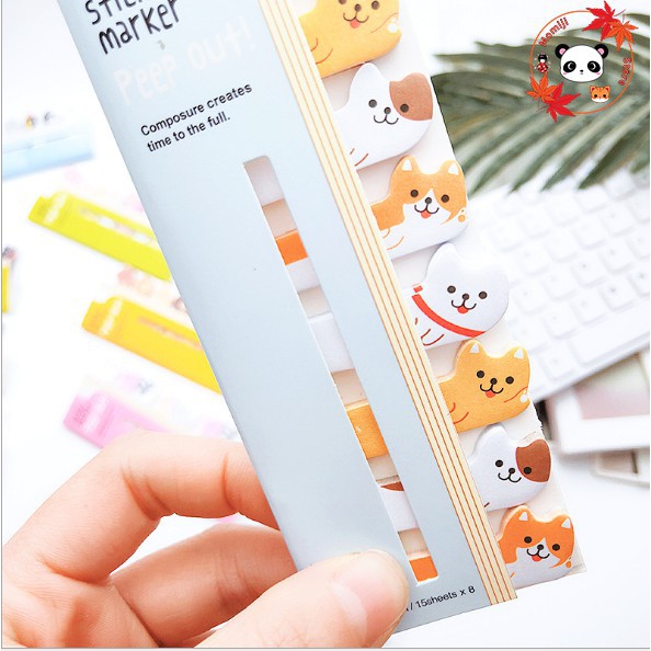 Bookmark Kẹp đánh dấu sách các bé pet đáng yêu (Nhiều mẫu)