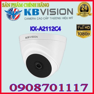 Camera dome 4 in 1 hồng ngoại 2.0 megapixel kbvision kx-a2112c4