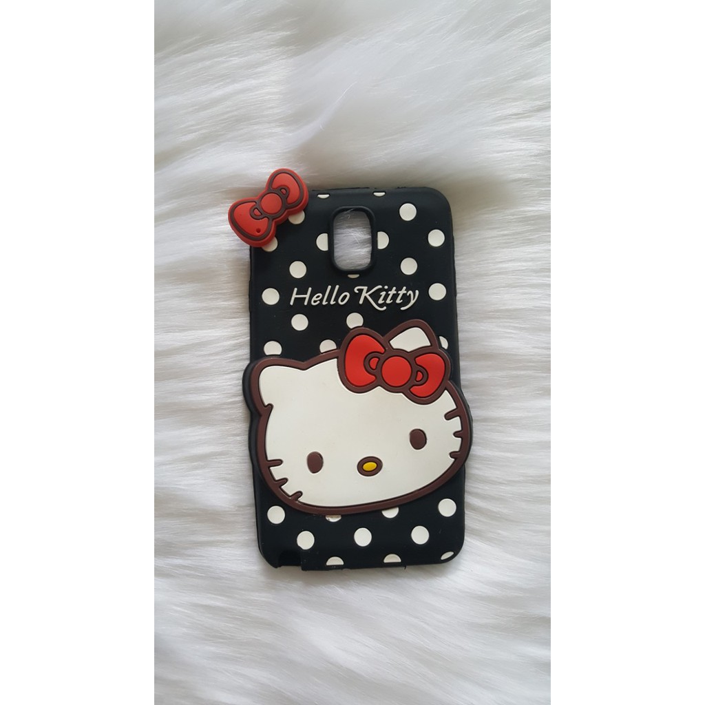 Ốp lưng dẻo hình Hello Kitty dễ thương Samsung Galaxy Note 3