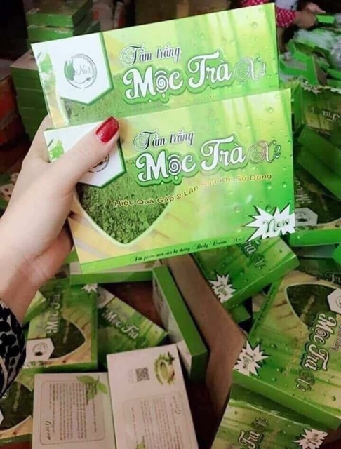 Tắm trắng mộc trà X2