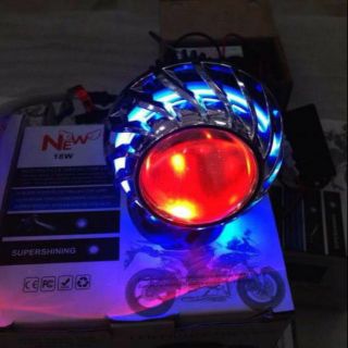 Đèn pha bi cầu lốc xoáy 3 tầng