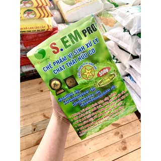 S.EM pro chế phẩm sinh học xử lý chất thải hữu cơ
