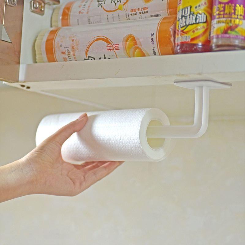 Giá gắn tường treo cuộn khăn giấy đa năng cho nhà bếp