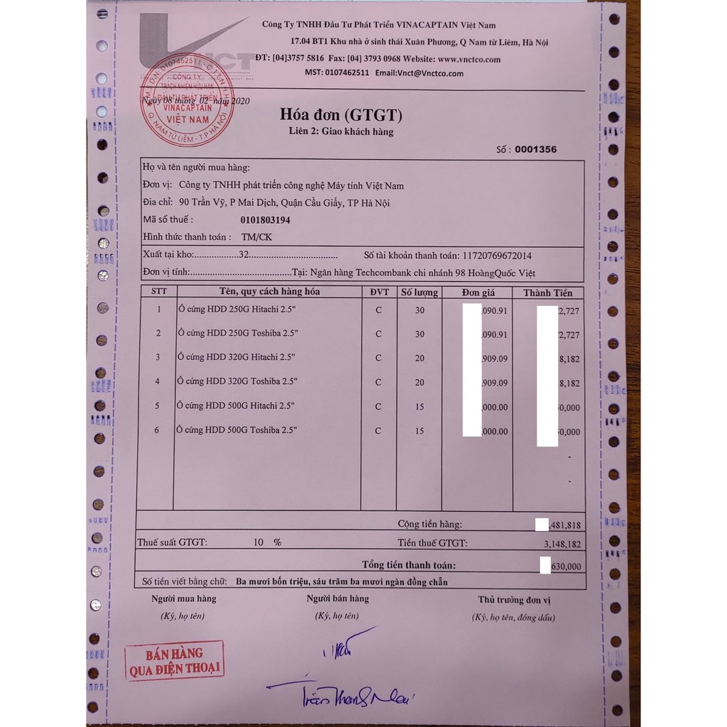 .Ổ cứng HDD 2,5" 500GB Western, Seagate, Hitachi, Toshiba dùng cho laptop hàng tháo máy bảo hành 12T! | BigBuy360 - bigbuy360.vn