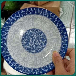 [Bán lẻ rẻ như bán buôn] Sỉ 2 chiếc đĩa cạn 7 (809) đường kính 18cm