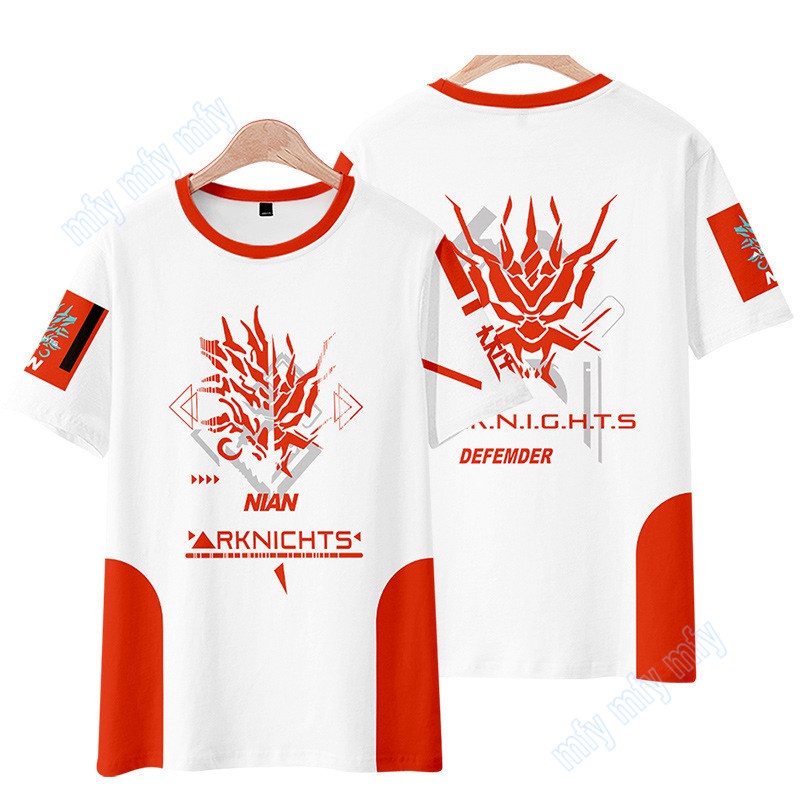Áo Thun In Hình Game Arknights Amiya Chen Exusiai Cá Tính Cho Nam Và Nữ Size XS-4XL