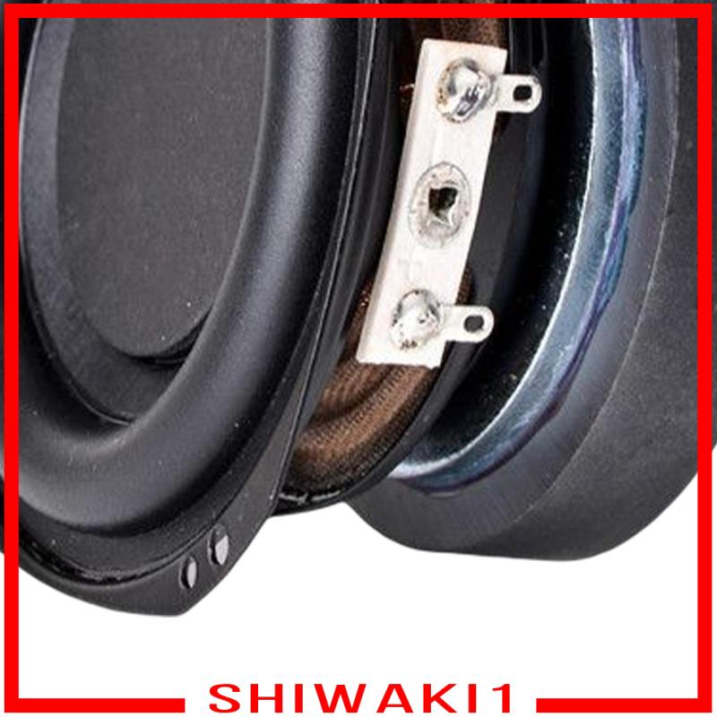 Loa Siêu Trầm Shiwaki1 3 inch Viền Cao Su Chống Ồn Thấp Cho Xe Hơi