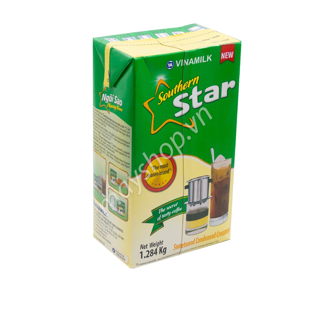 Sữa Đặc Ngôi Sao Phương Nam XANH LÁ (1.28kg)