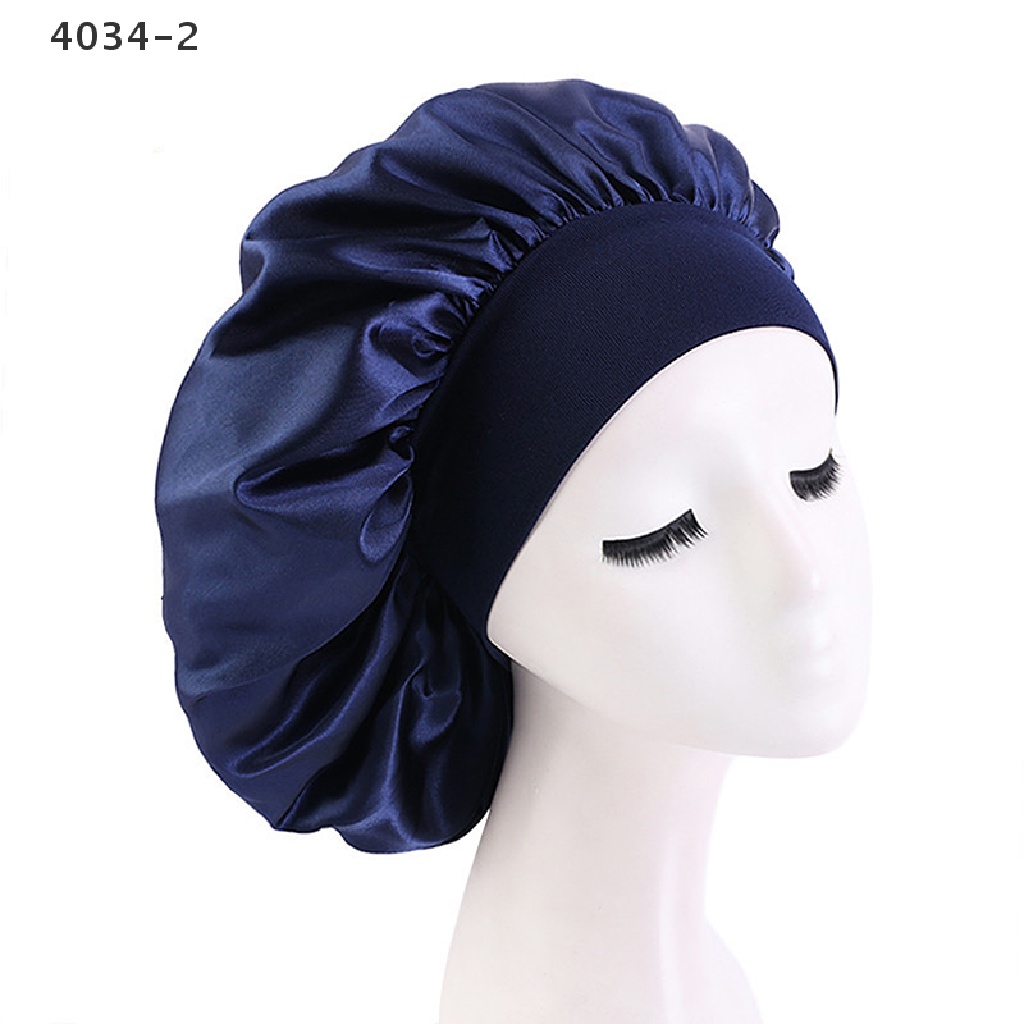 Mũ Trùm Đầu Ngủ Bằng Lụa Satin Cỡ Lớn Thời Trang 4034-2