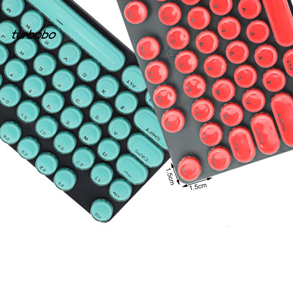 Set 104 Nút Bàn Phím Máy Tính Hình Tròn Chống Mòn Tiện Dụng