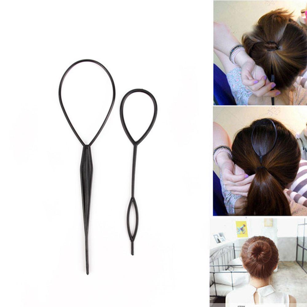 KORYES Plastic Crochet Braids Hair Fashion Salon Styling Maker Pull Needle  2pcs/set Home Use Magic Hairstyle Tool Hairdressing Accessories DIY  Hairdressing Tool For Ponytail Pigtails/Multicolor | Shopee Việt Nam
