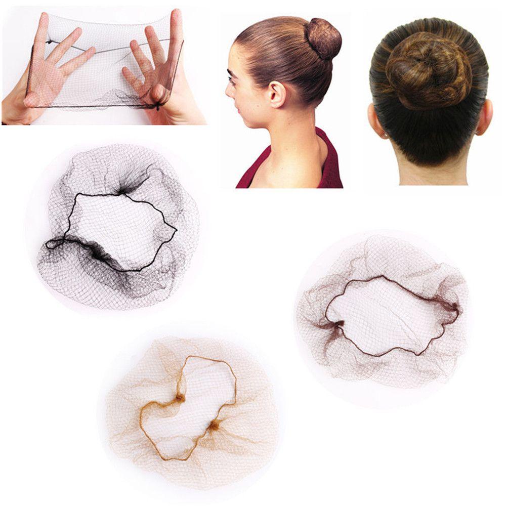 Set 10 / 30 Lưới Búi Tóc Vô Hình Co Giãn Tạo Kiểu Tóc