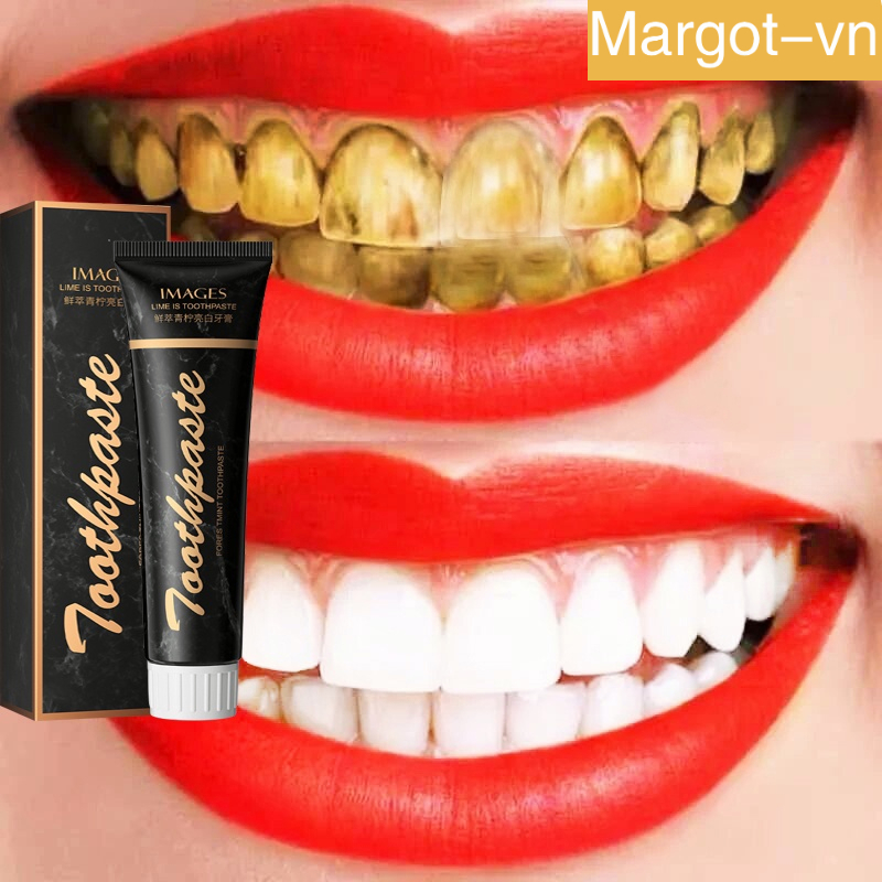 Kem Đánh Răng Làm Trắng Răng kem đánh trắng răng 85g Giảm Vết Ố Vàng Trên Răng giảm sâu răn Giữ Hơi Thở Thơm Mát