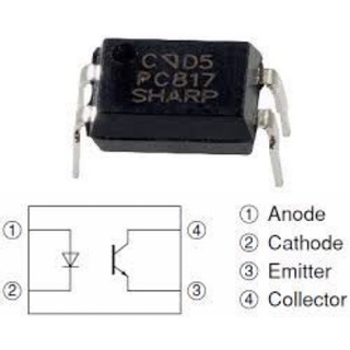 [ 2 CON ] opto cách ly quang pc817