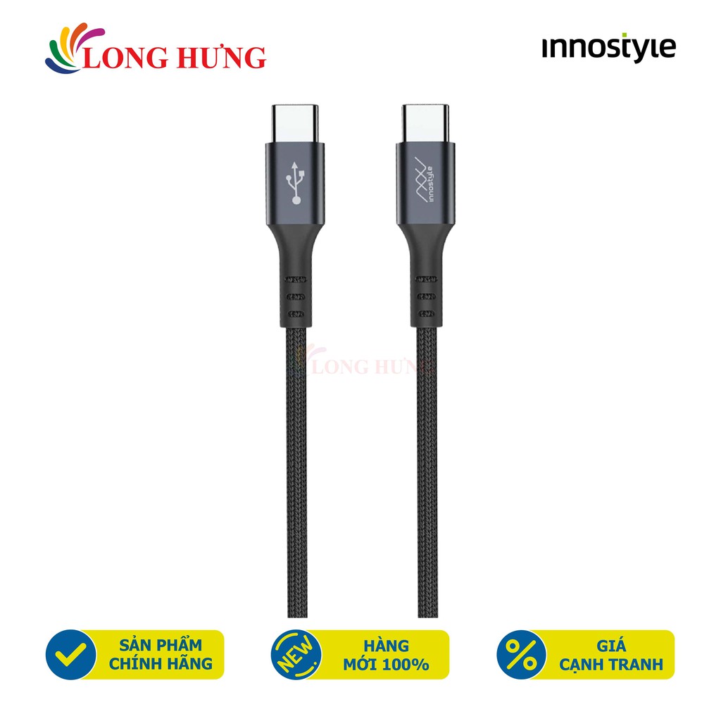 Cáp USB Type-C to Type-C Innostyle Duraflex 1.5m ICC150 - Hàng chính hãng - Chiều dài lên đến 1.5 m