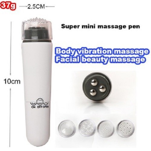 Bút massage mặt cầm tay 4 đầu giá sỉ bán buôn - B0025