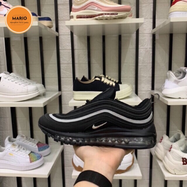 giầy thể thao Air max 97 đen vạch trắng thời trang nữ [TOP CHAY]