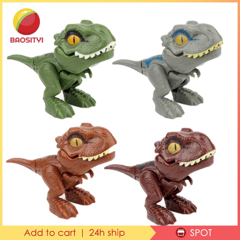[Baosity1] Đồ Chơi Khủng Long Cắn Ngón Tay Tương Tác Vui Nhộn Cho Bé 3-6 Tuổi
