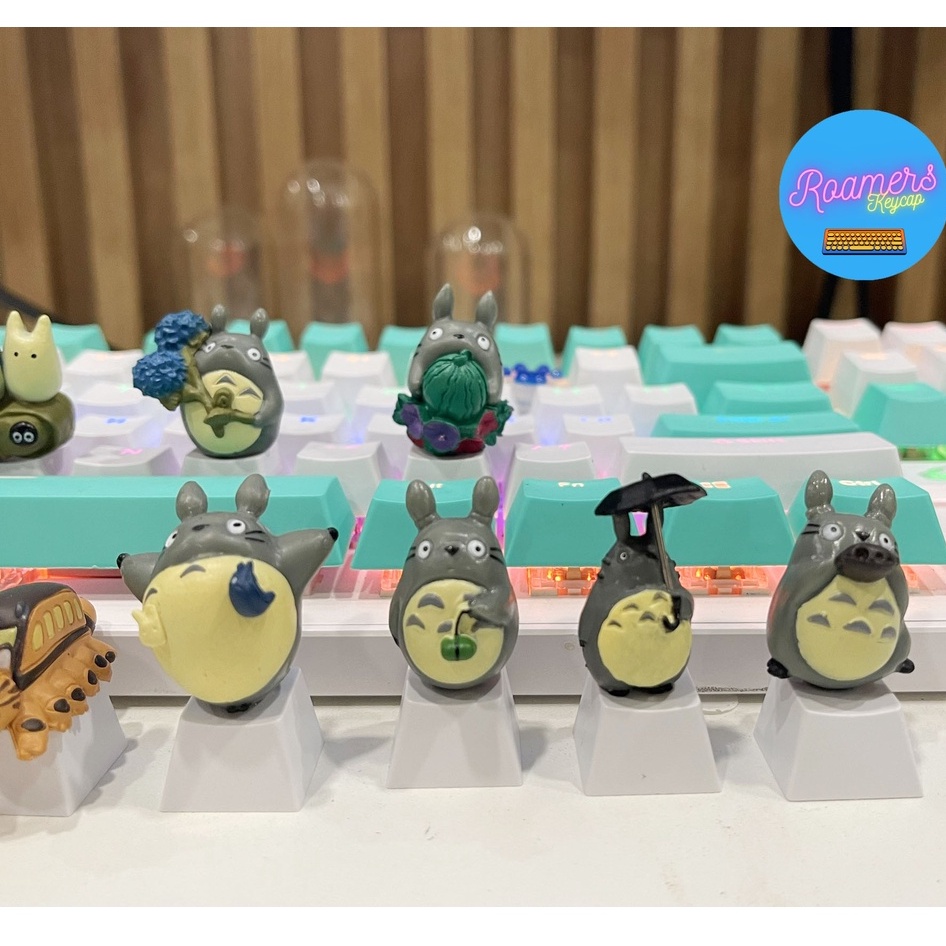 Keycap lẻ Phím Lẻ Totoro Huyền Thoại Ghibli Siêu Đẹp R4 ABS