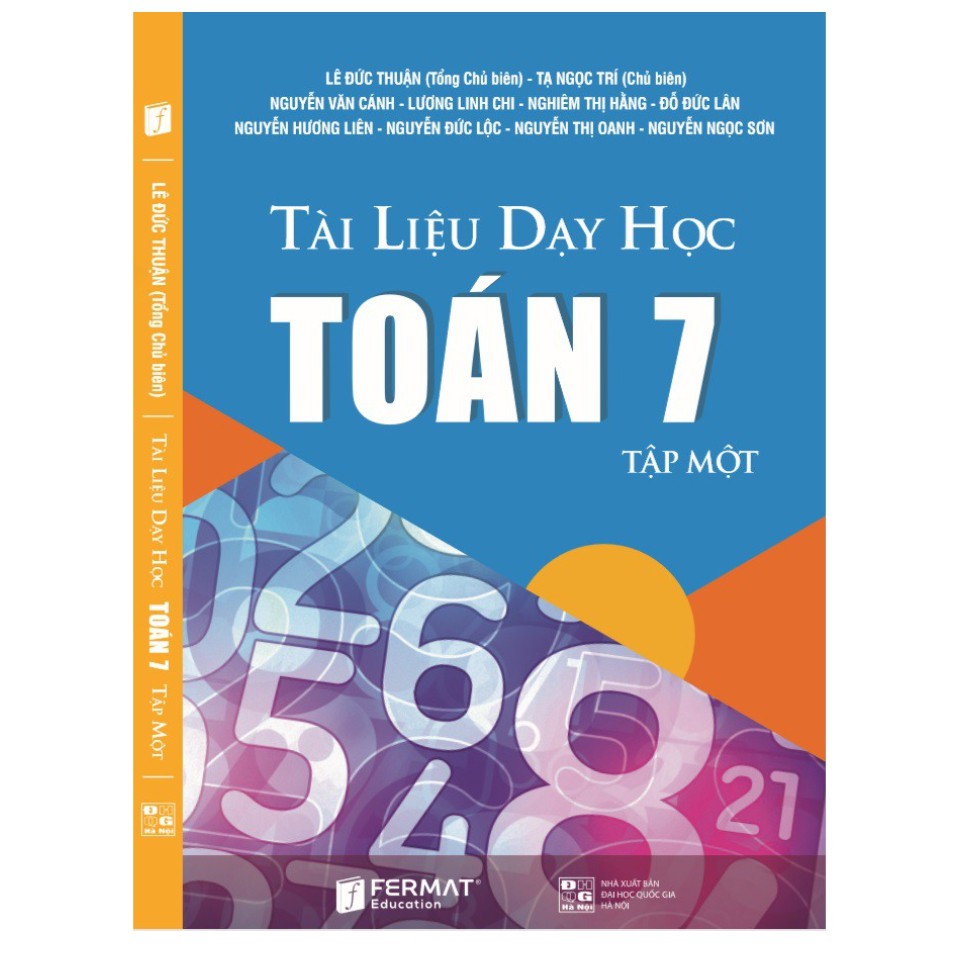 Sách - Sách Tài Liệu Dạy Học Toán 7 (Tập 1)