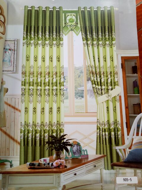 Rèm ghi đô che cửa hoặc che giường kích thước 2m40 -cao 2m