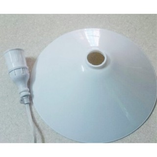 2 Chóa dĩa nhựa 2 tấc + 2 đui